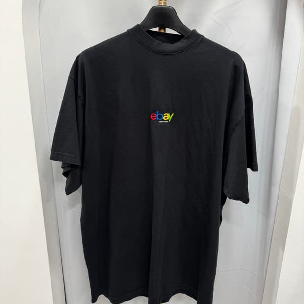 백화점판 발렌시아가 이베이 반팔티 3사이즈 