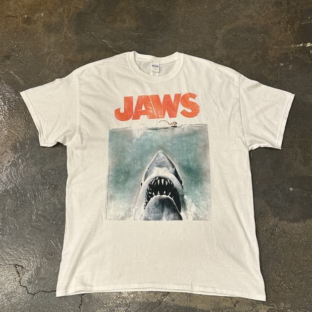 죠스 JAWS 반팔 티셔츠 화이트 XL