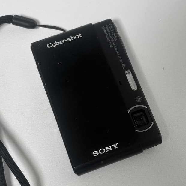 소니 사이버샷 dsc-t77 디카 블랙