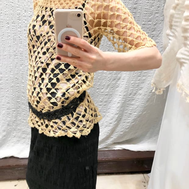 Sand net summer knit