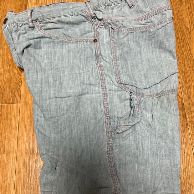 오어슬로우 샴브레이 카펜터 쇼츠