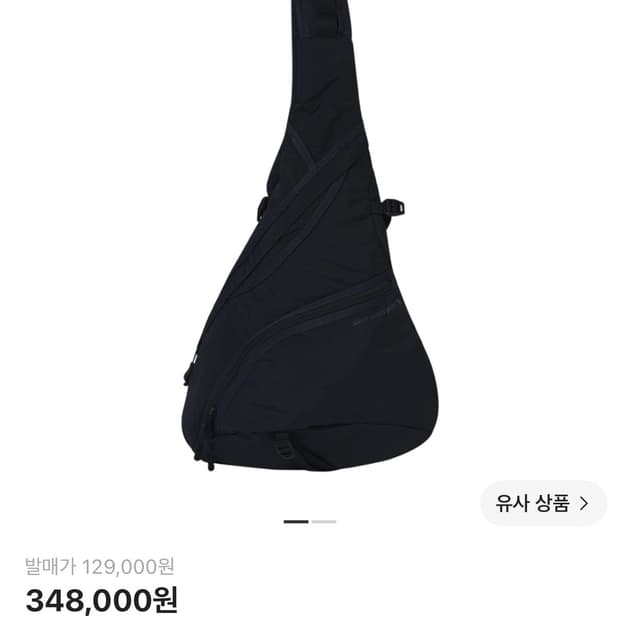 산산기어 23FW 슬링 백 가방 블랙