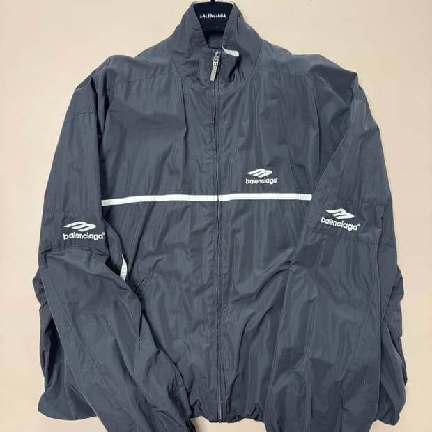 [L] 발렌시아가 3b로고 트랙자켓 숏버전
