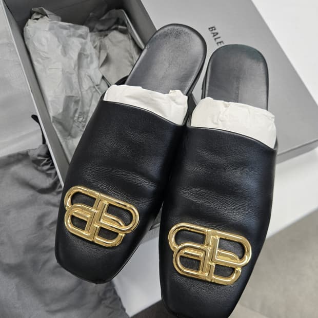 [A급컨디션]발렌시아가 슬리퍼 로퍼