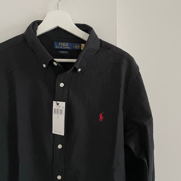 폴로 신형 QR 가먼트다이 옥스포드 셔츠 L