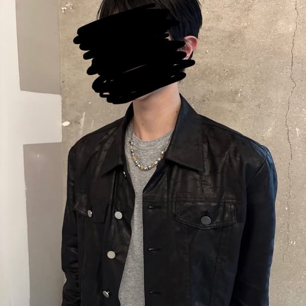 Mpa plastic product 24ss 가죽셔츠