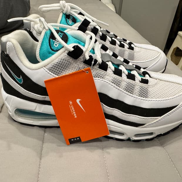 에어맥스 95 OG WHITE BLACK AIR MAX 95