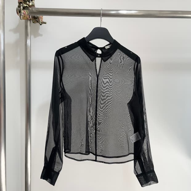 snidel see through blouse 