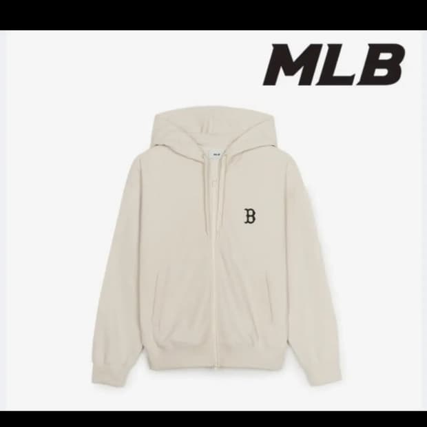 MLB 엠엘비 베이직 와플 후드집업 XXL