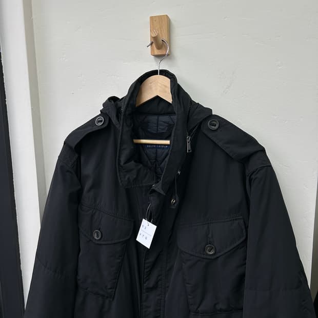 15272 - 폴로 랄프로렌 블랙 M-65 사파리 자켓