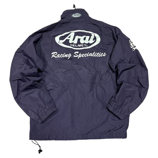 ✨ (바배) Arai 아라이 퍼플 레이싱 바람막이 자켓 