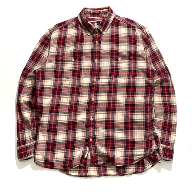 타미힐피거 플란넬 셔츠 