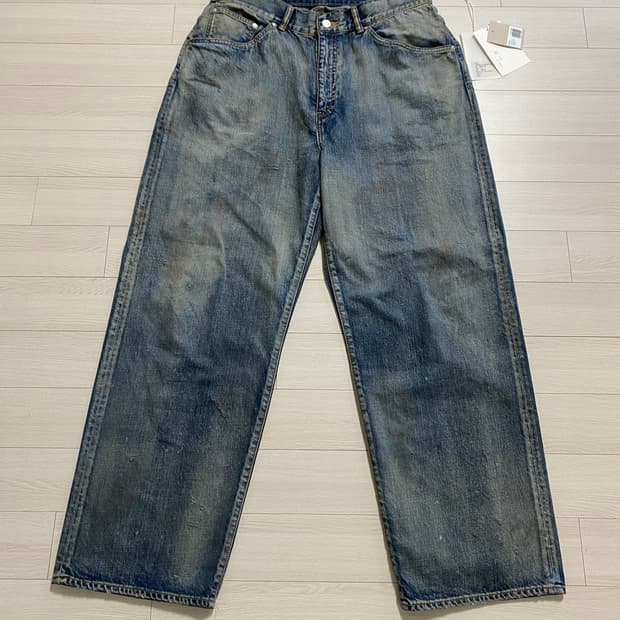 Ancellm 테이퍼드 5P 데님 팬츠 3