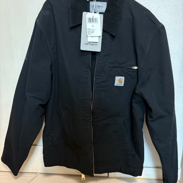 칼하트 wip 디트로이트 자켓 블랙 L 판매합니다.