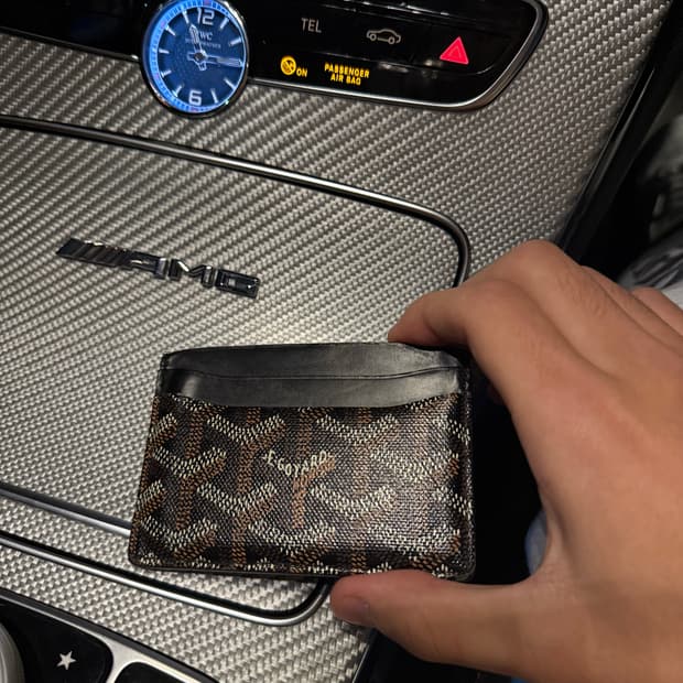 고야드 생쉴피스 블랙 카드지갑