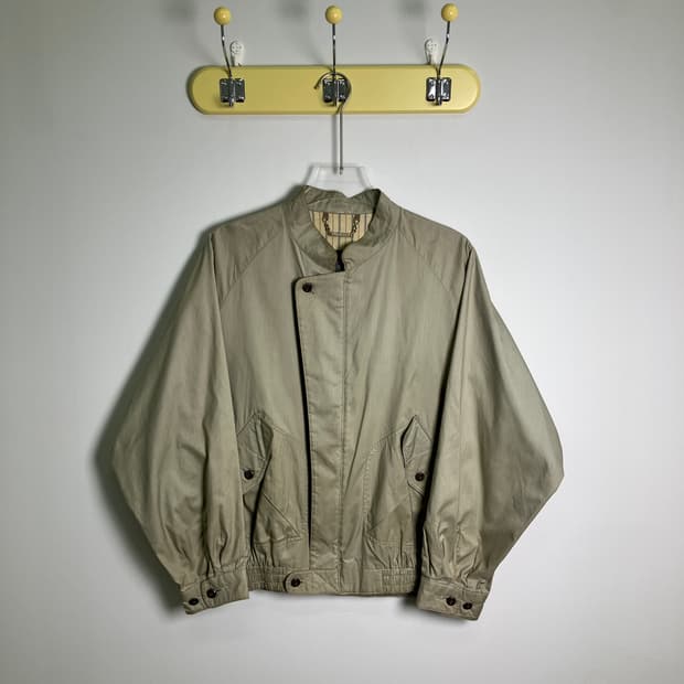 90's 버버리 빈티지 해링턴 블루종 자켓 M
