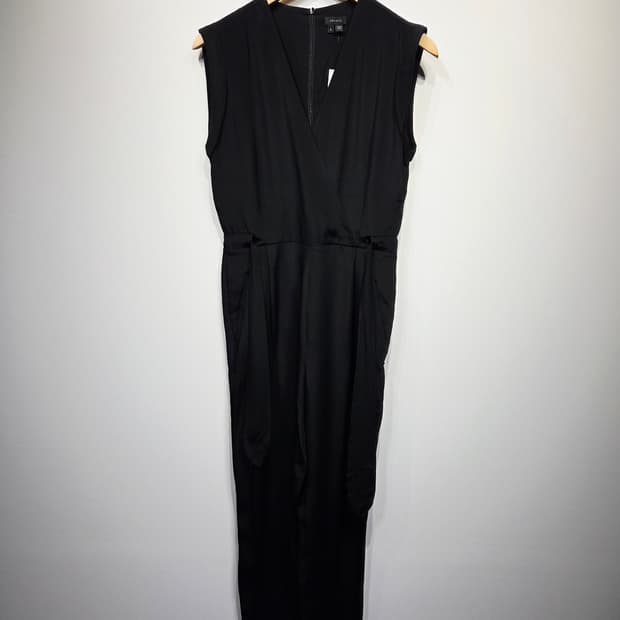 띠어리. 여자 블랙 랩 스타일 점프수트_호칭2