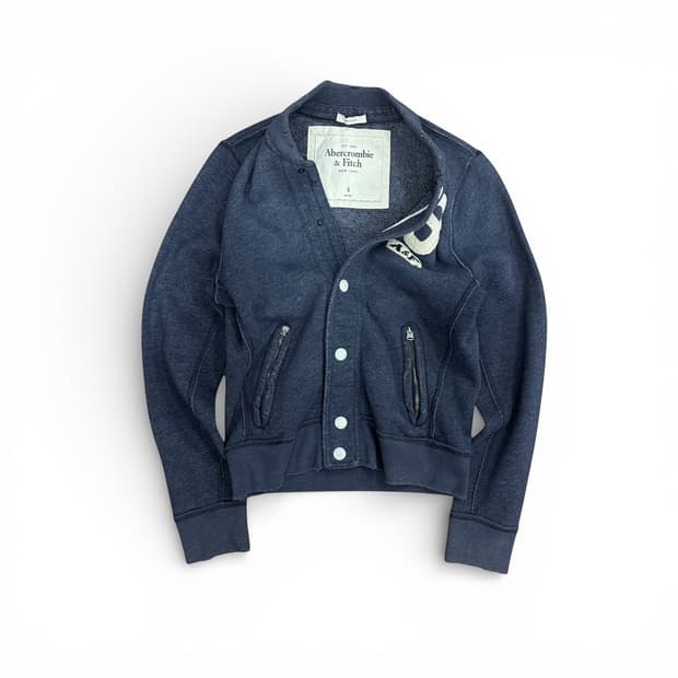 Abercrombie, Charcoal Button Jacket