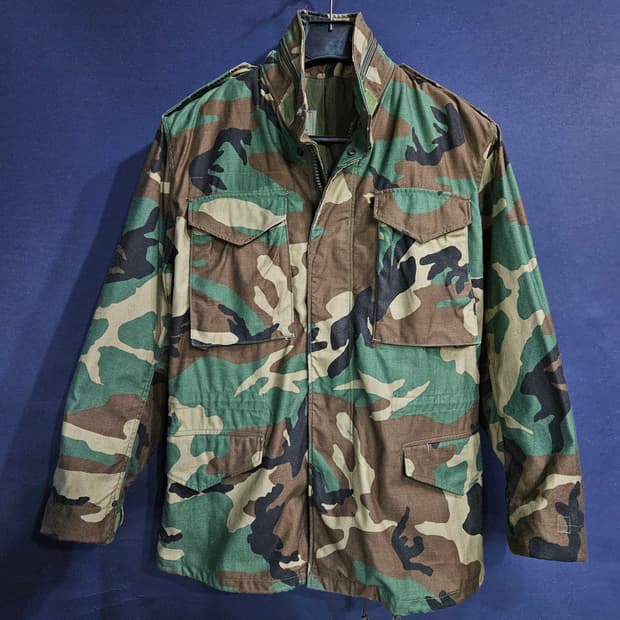 미군 카모 남성 95~100 밀리터리 야상자켓 