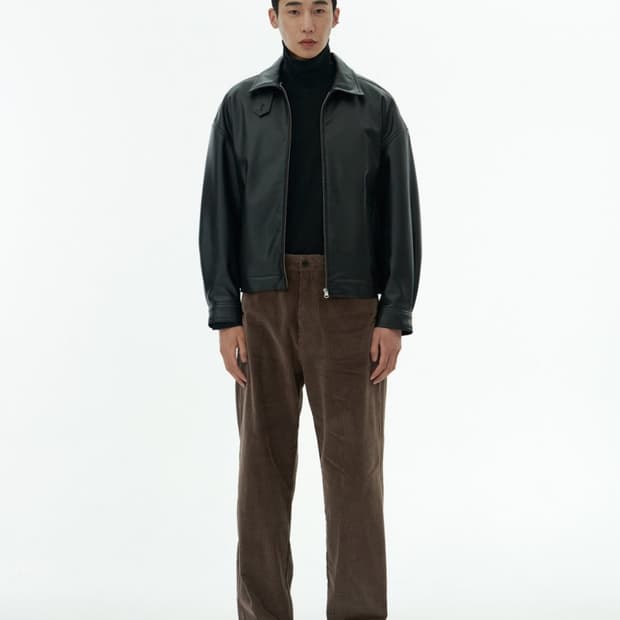 아모멘토 가죽블루종 팝니당 m사이즈