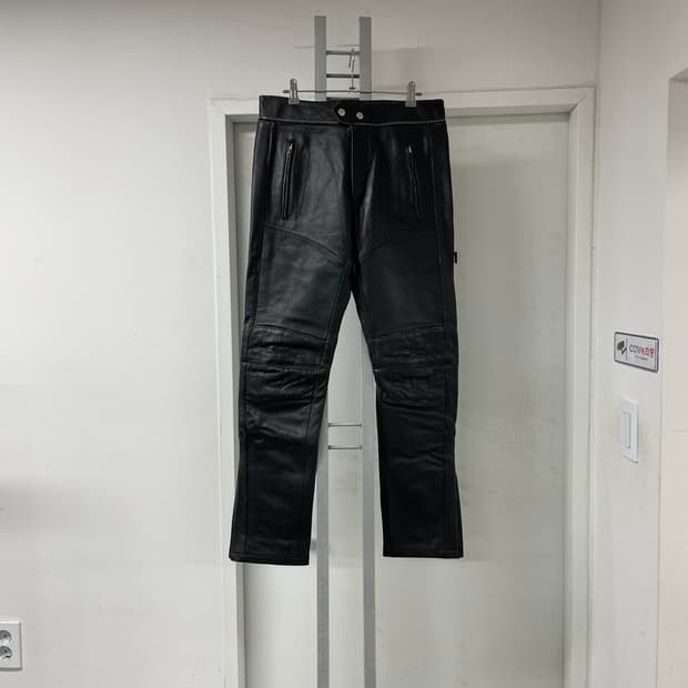 이자벨마랑 H&M 레더 바이크 팬츠 32