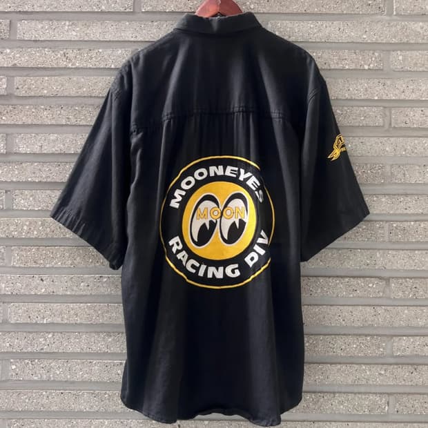 [M]90's Mooneyes 문아이즈 워크셔츠