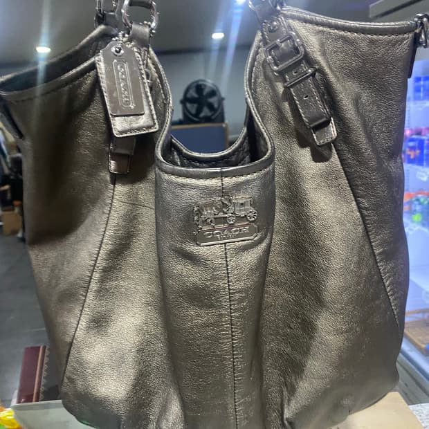 코치 정품 빅백