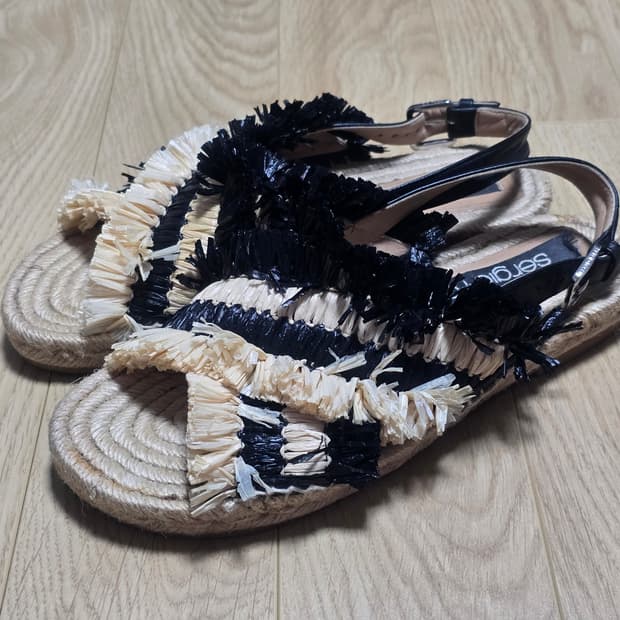 Sergio Rossi 에스파듀 샌들 36