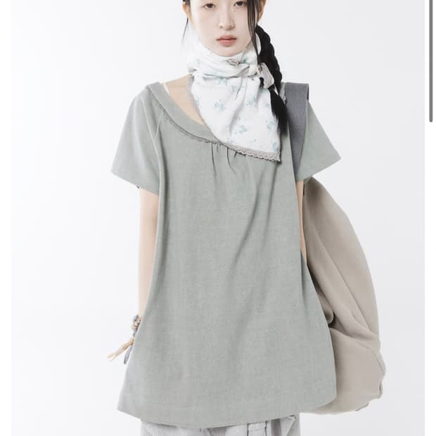 콜로신스 민트 원피스 OZ TOP DRESS MINT KHAKI