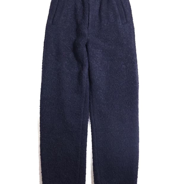오라리 ALPACA WOOL LENO CLOTH EASY PANTS