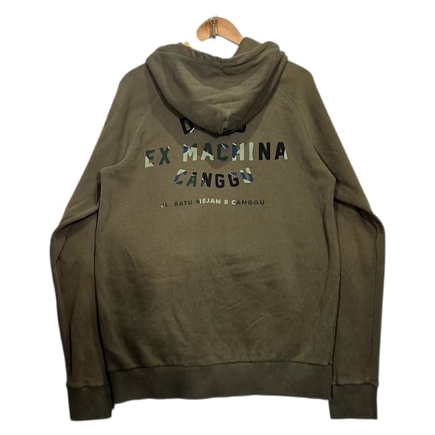 Deus 데우스 카모 로고 후드티