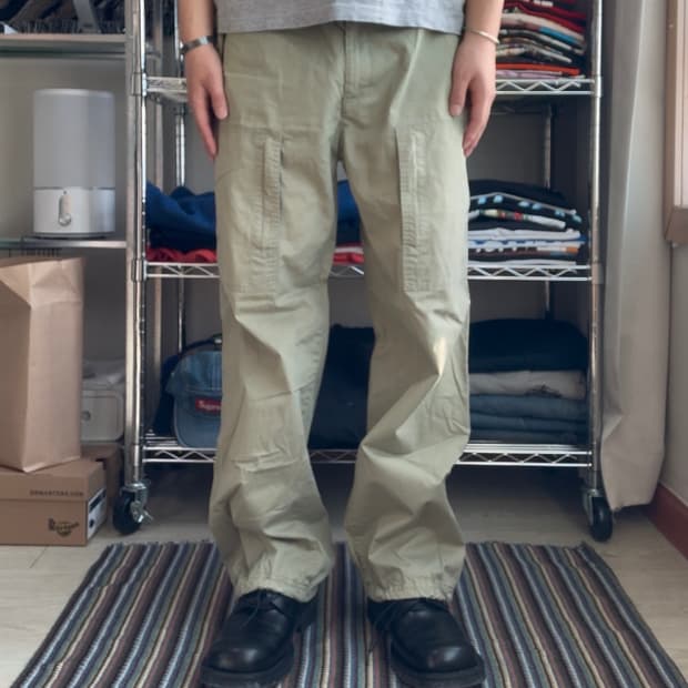 슈프림 카고 카키 팬츠