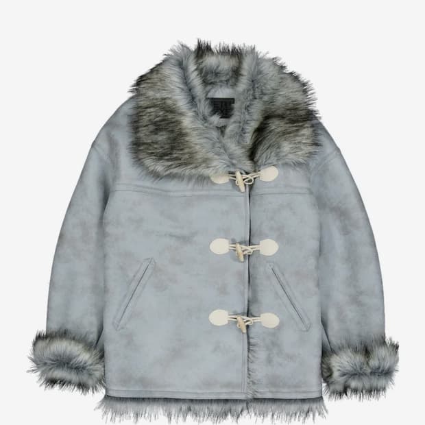 셋업이엑스이 DUFFLE MUSTANG JACKET 무스탕자켓