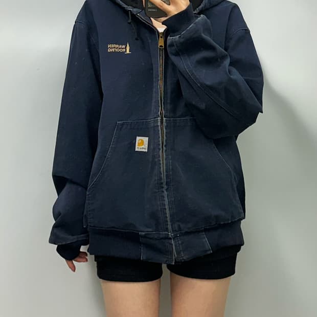 칼하트 og 네이비 엑티브 워크자켓