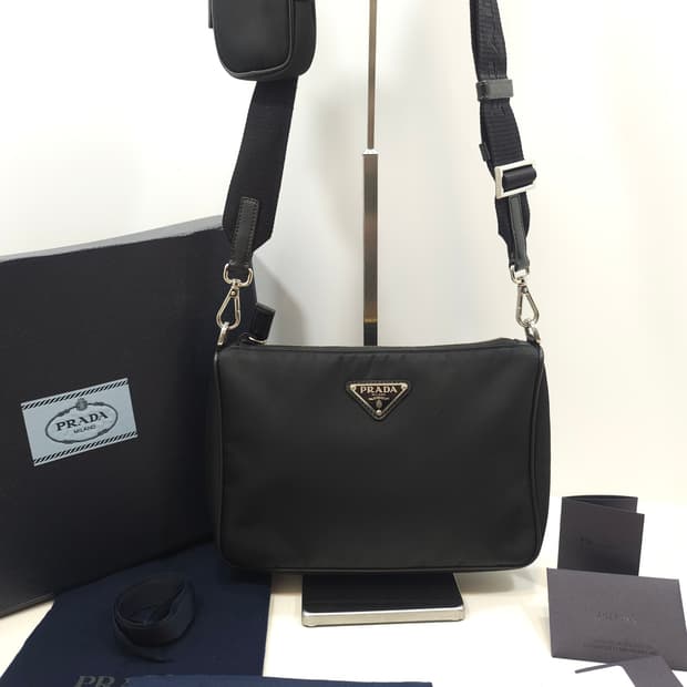 [정품] 프라다 리나일론 크로스백 2vh113