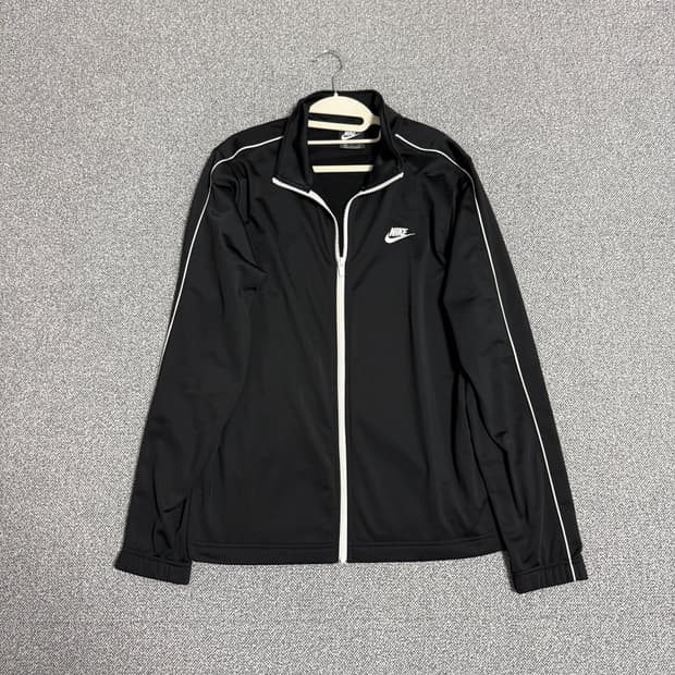 나이키 NSW 져지 블랙 M 트랙탑