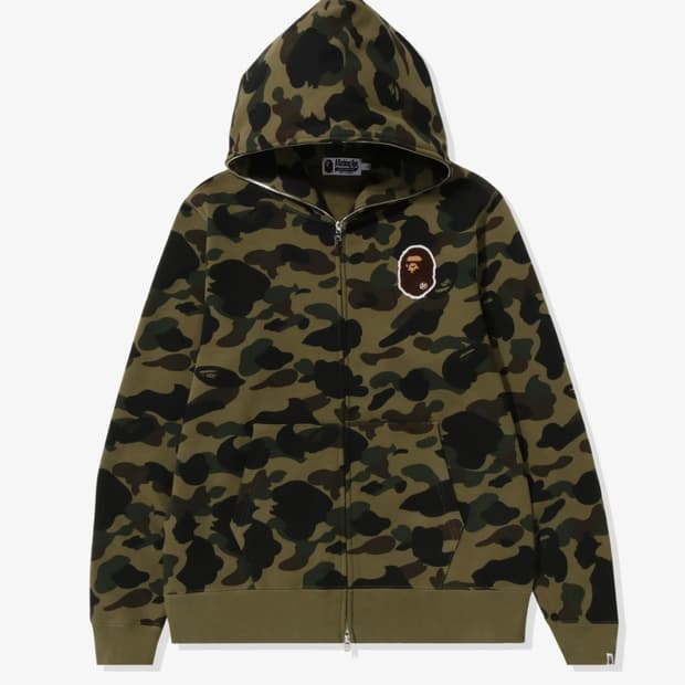 베이프 카모 패치 후드집업 XXXL BAPE CAMO PATCH HOOD