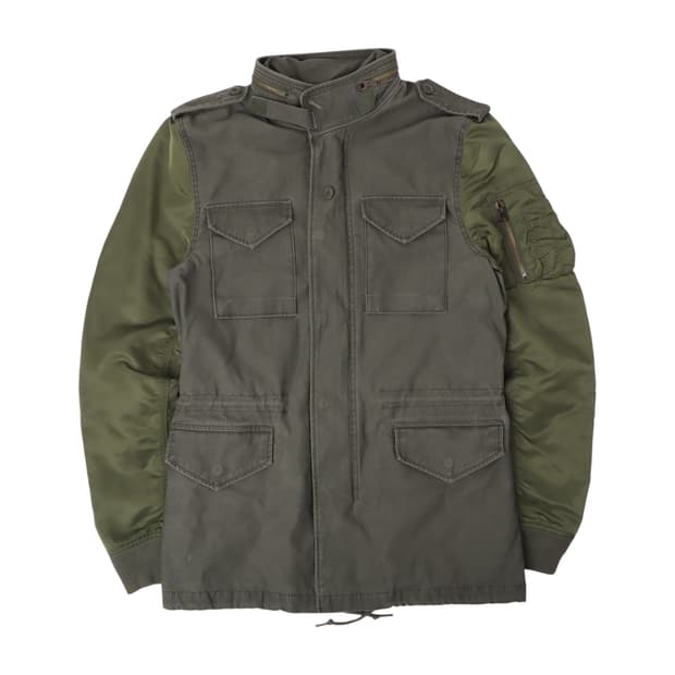 알파인더스트리 카키 m65 헤비 자켓