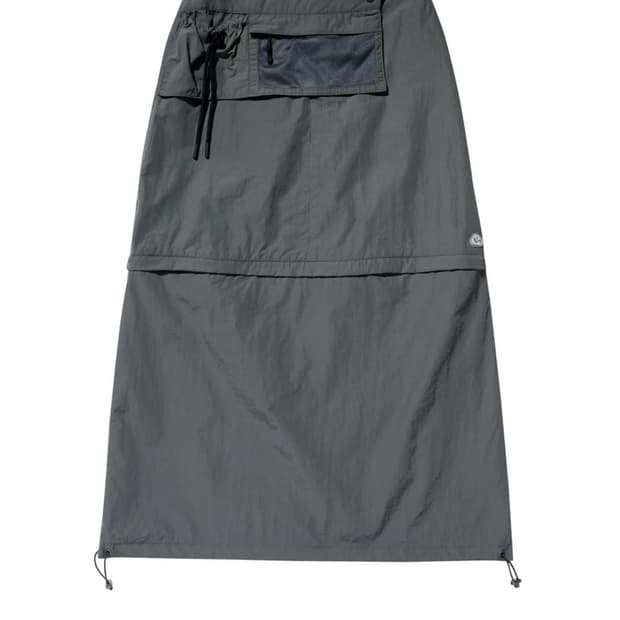 Suu 2way belt skirt grey