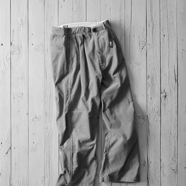 노스페이스 퍼플라벨 코듀로이 와이드 팬츠 34