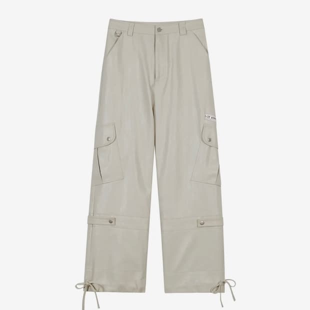 타입서비스 Coated Snap Pants [Ivory]