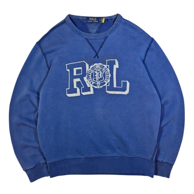 빈티지 폴로 맨투맨