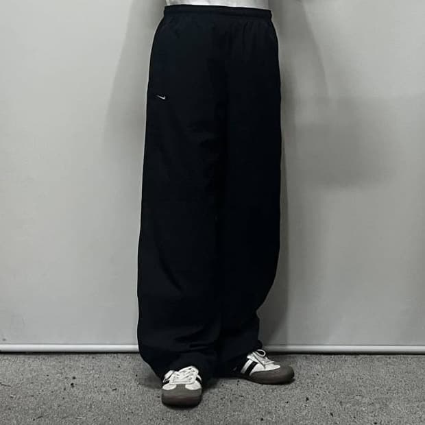나이키 스우시 우븐팬츠 트랙팬츠 블랙 XL [093005]