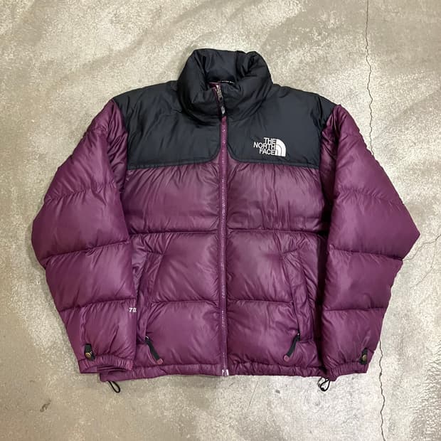 N127 노스페이스 패딩 눕시 700 퍼플