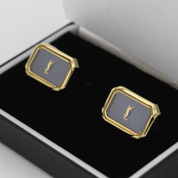 입생로랑 A+등급 남자 명품 커프스 빈티지