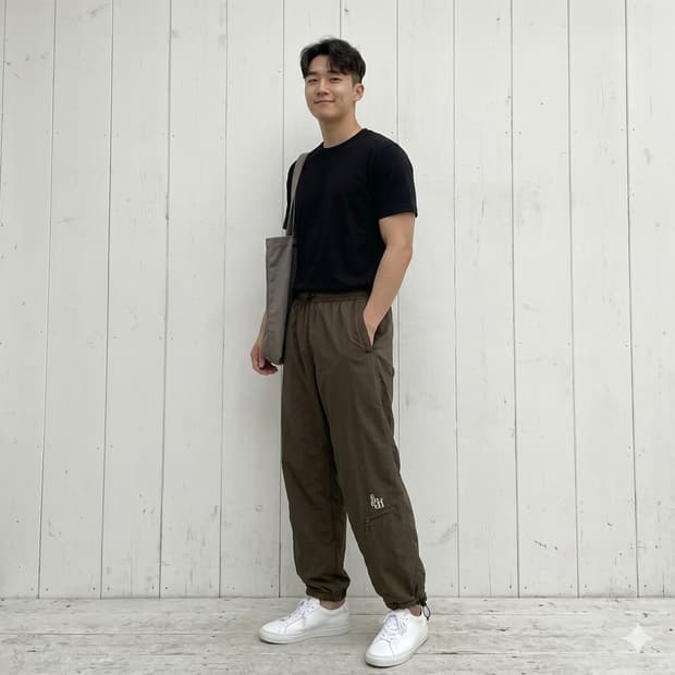 페치(Fetch) 나일론 카고 조거 팬츠