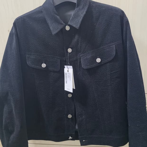 유스 코듀로이 텍스쳐 트러커 자켓 s사이즈