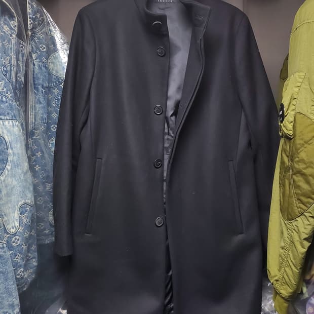 띠어리 남성 캐시미어 큐프라 코트