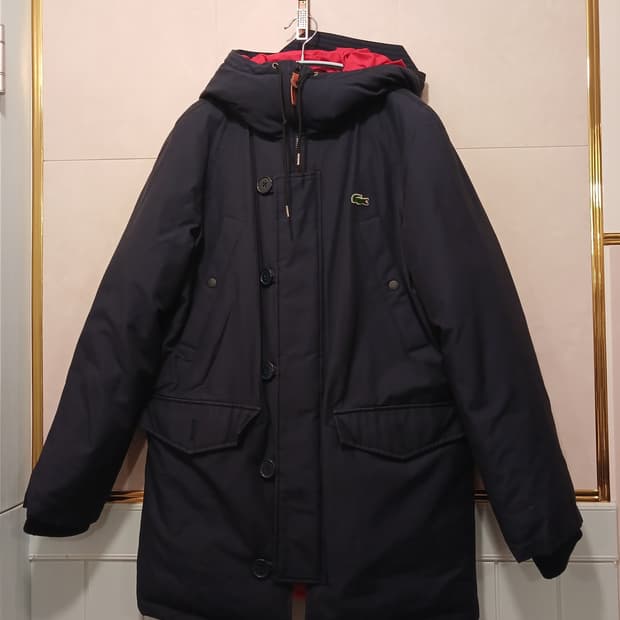 라코스테 정품 여성 패딩 48 (95) 사이즈