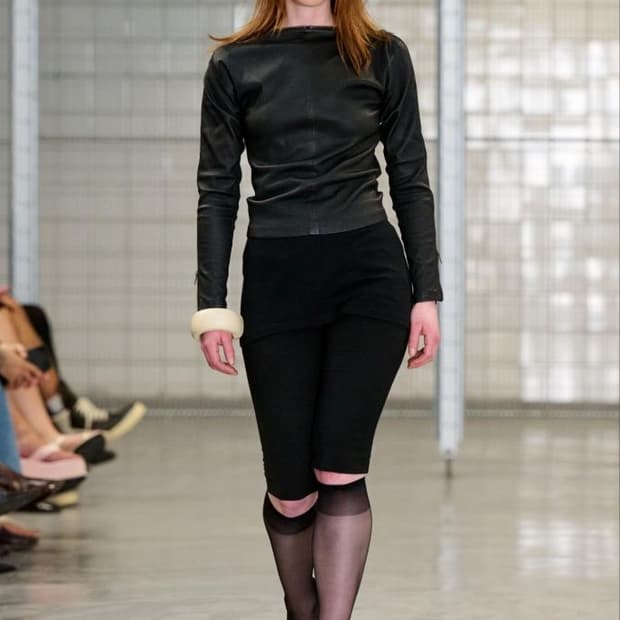 P.L.N. 26SS 레더 롱슬리브